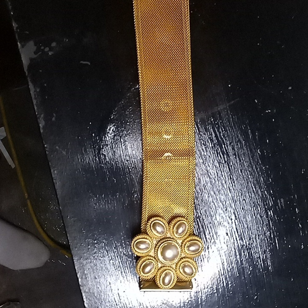 Woman's Gold Waist Belt